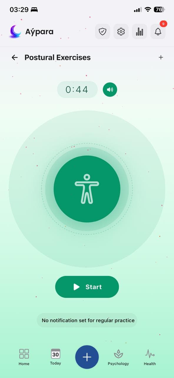 Ergonomics Screenshot Mobile 1